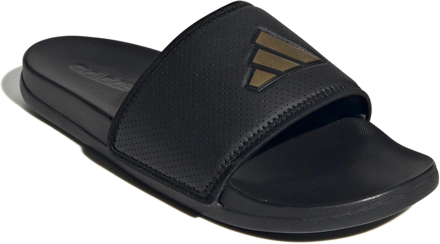 Сандалии adidas Unisex для взрослых Adilette Comfort, черный/золотой — фото 4