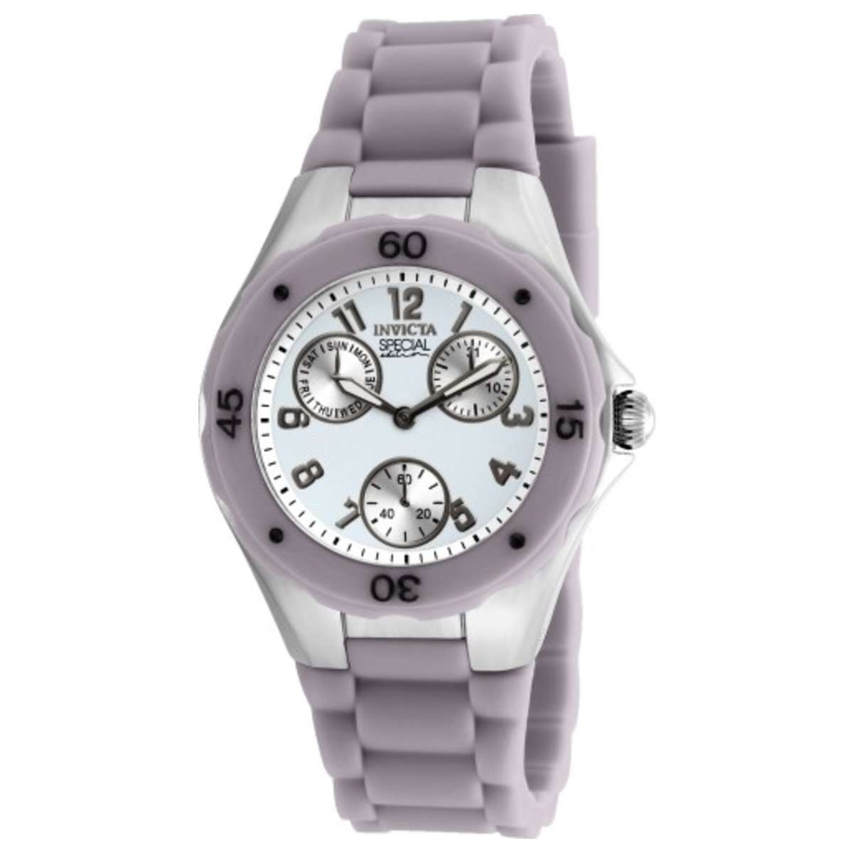 

Женские кварцевые часы Invicta Angel 38 мм, серый