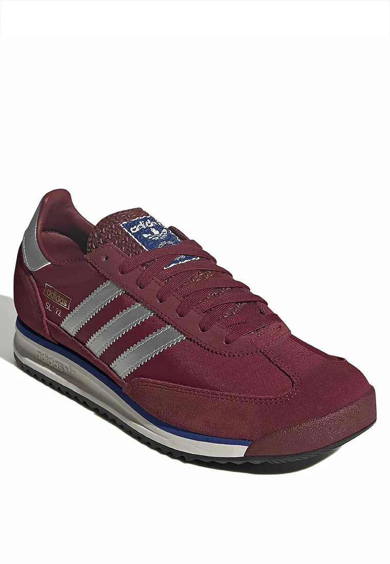 Кроссовки, SL 72 RS, adidas, белый/бордовый — фото 2