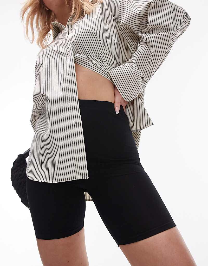 

Topshop – Hourglass – Базовые леггинсы Kurze в цвете Schwarz