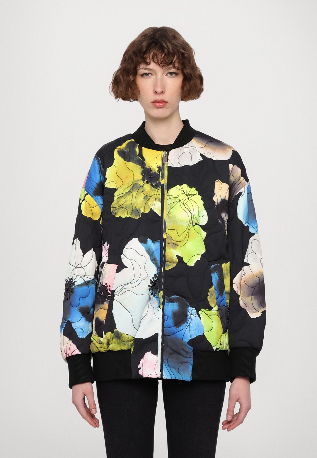 

Куртка-бомбер VOLUMINOUS JACKET Stine Goya, мультиколор
