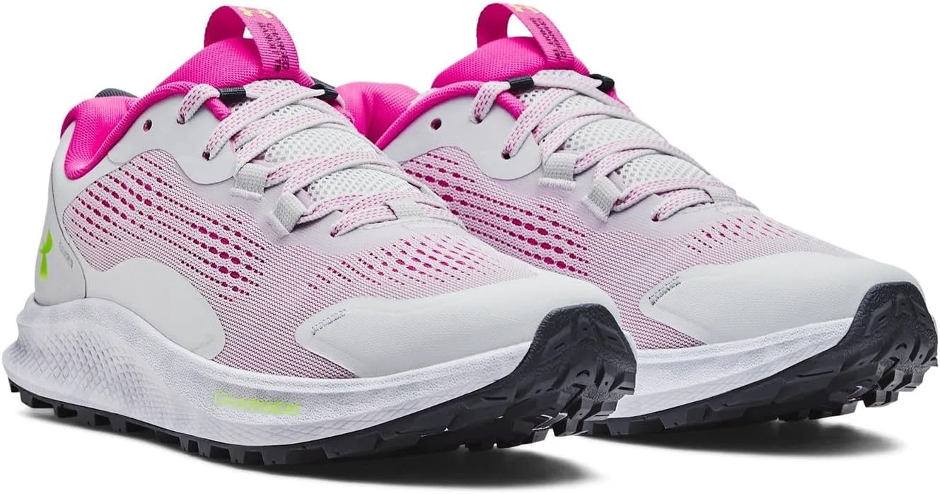 Мужские кроссовки Under Armour Charged Bandit 2, серый/розовый — фото 2