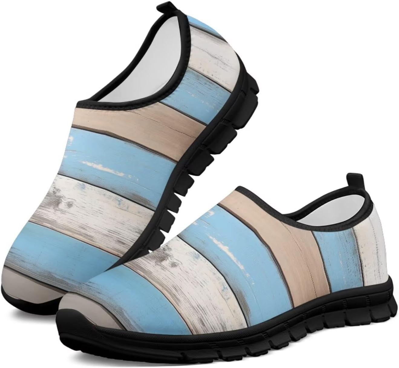 

Мужские слипоны Howilath, дышащие кроссовки с черной подошвой, для треккинга, легкая спортивная обувь для шопинга и походов