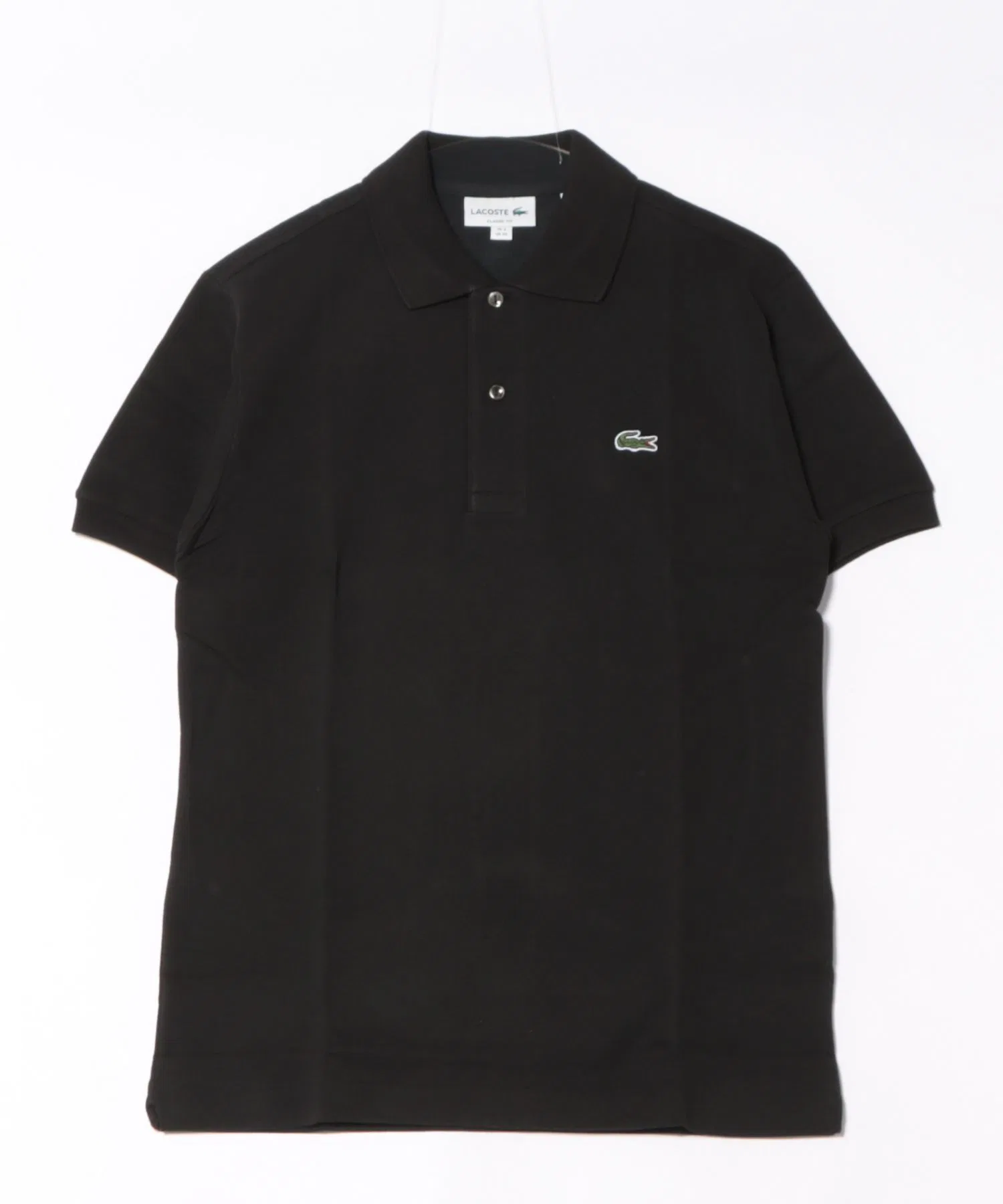 Рубашка поло Lacoste Классическая мужская, с короткими рукавами, унисекс, белый
