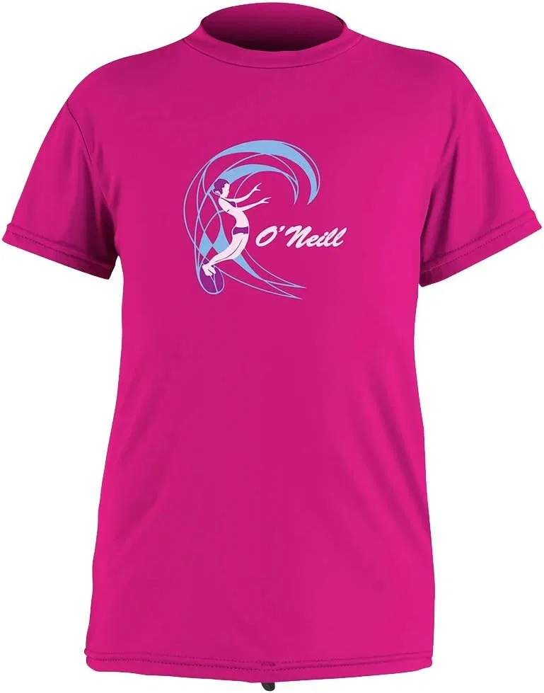 O'Neill Wetsuits Детская футболка с коротким рукавом O'Neill O'Zone Sun Shirt, Berry