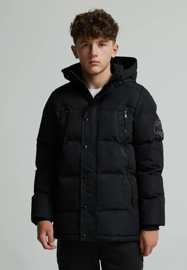 Зимняя куртка-пуховик онтарио Zavetti Canada, Jet Black
