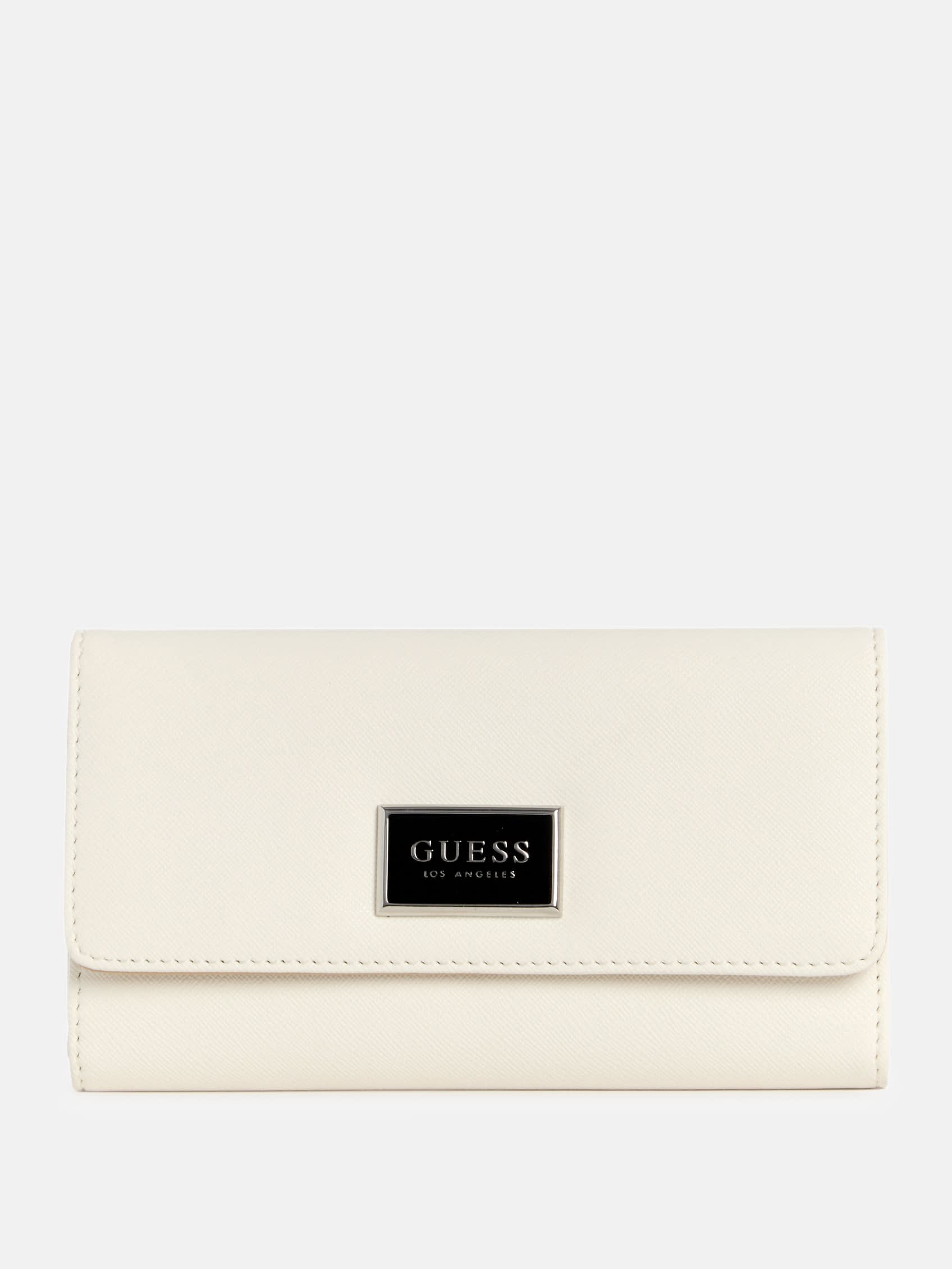 

Abree Logo Saffiano Тонкий кошелек Guess Factory, мультиколор