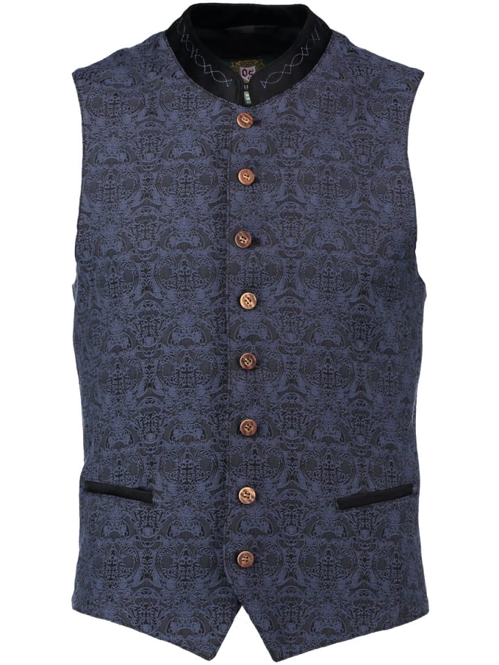 

OS-Trachten Традиционный жилет Skisvy темно-синего цвета