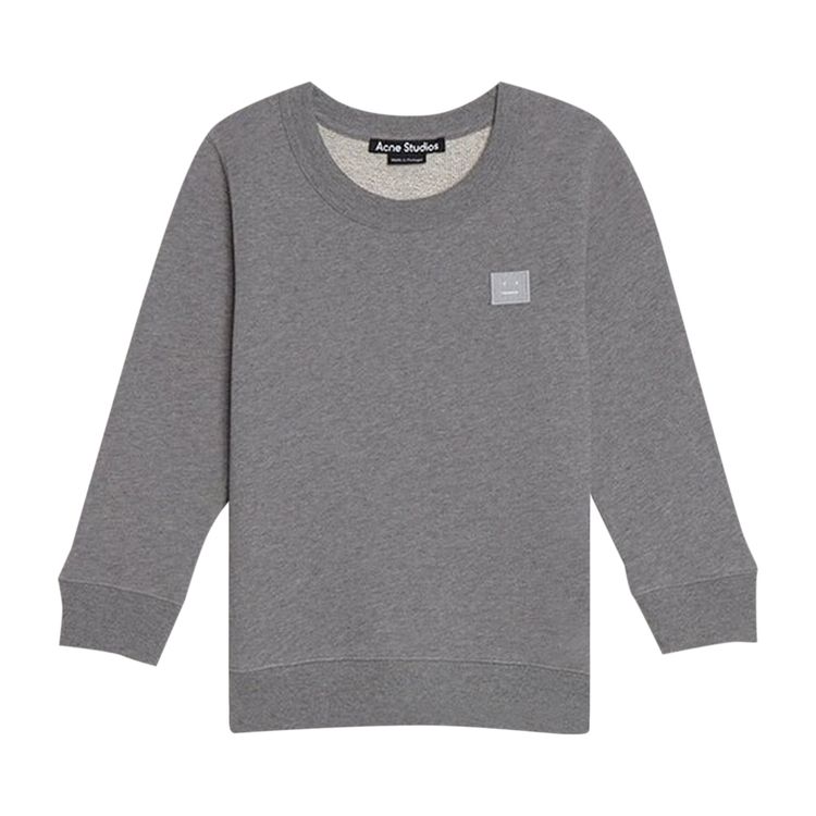 

Толстовка Acne Studios Kids Crewneck Sweatshirt Light Grey Melabge, серый