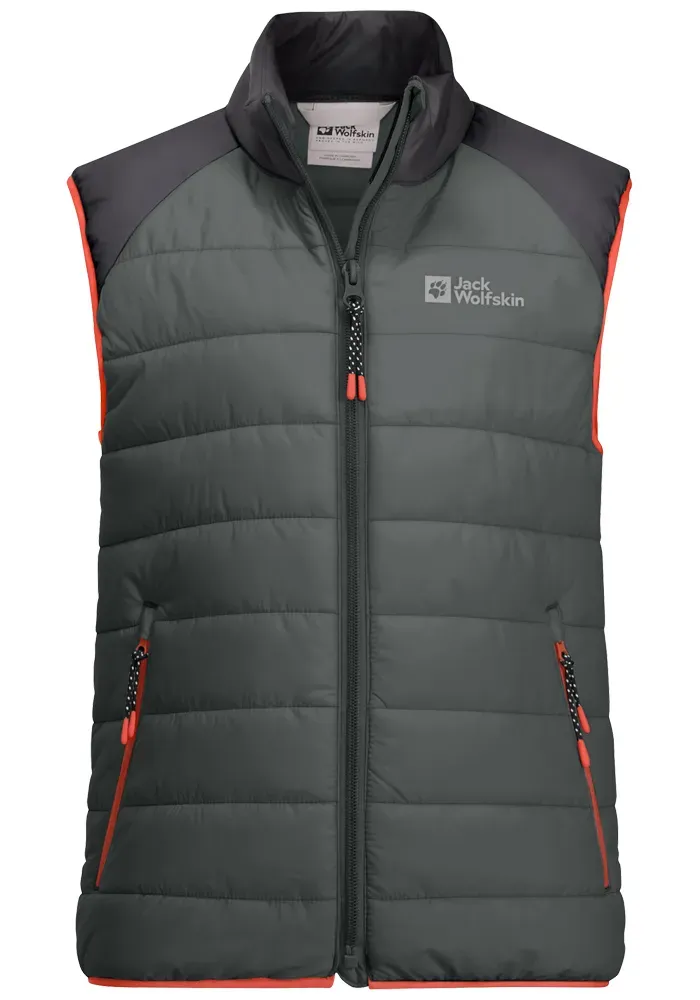 

Жилет из софтшелла Jack Wolfskin "ZENON VEST K", зеленый