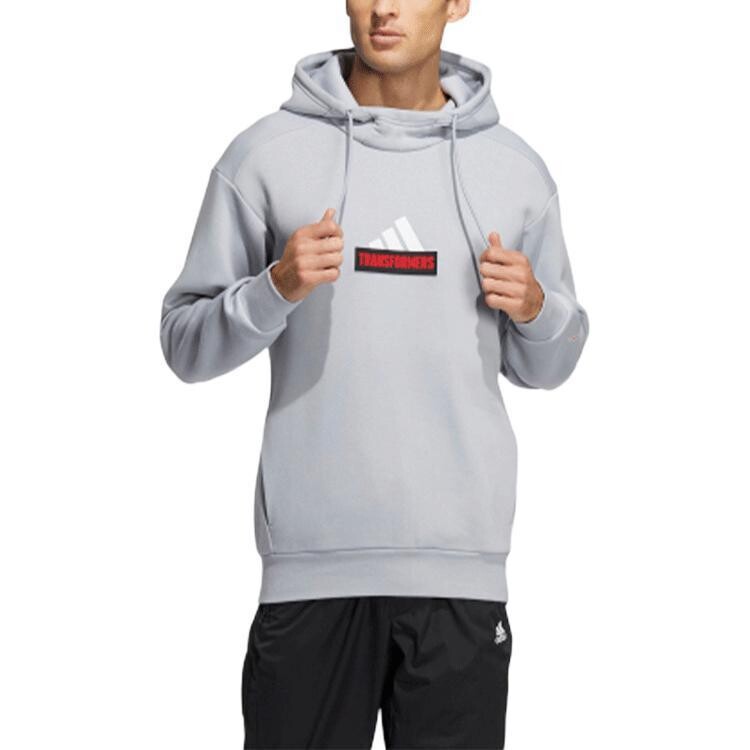 Свитшот X Transformers Cobranded Series унисекс светло-серебристый Adidas, цвет Light Silver — фото 2