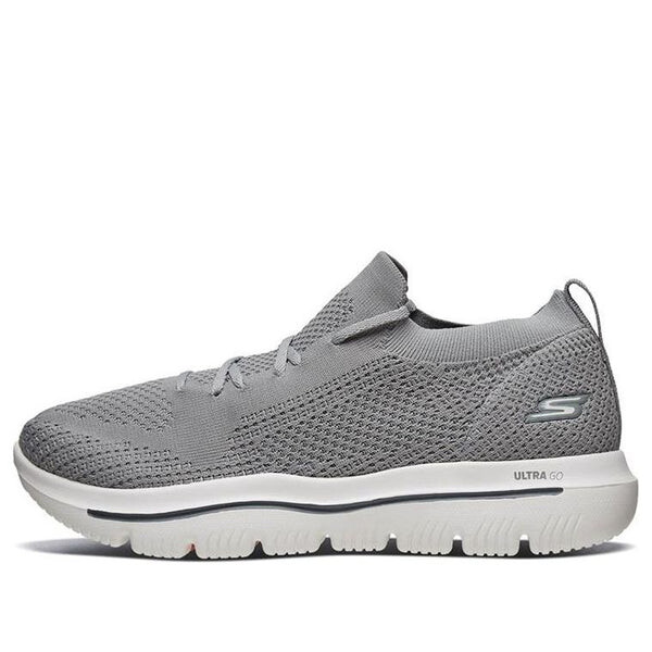 

Кроссовки go walk evolution ultra low-top 'light grey white' Skechers, серый