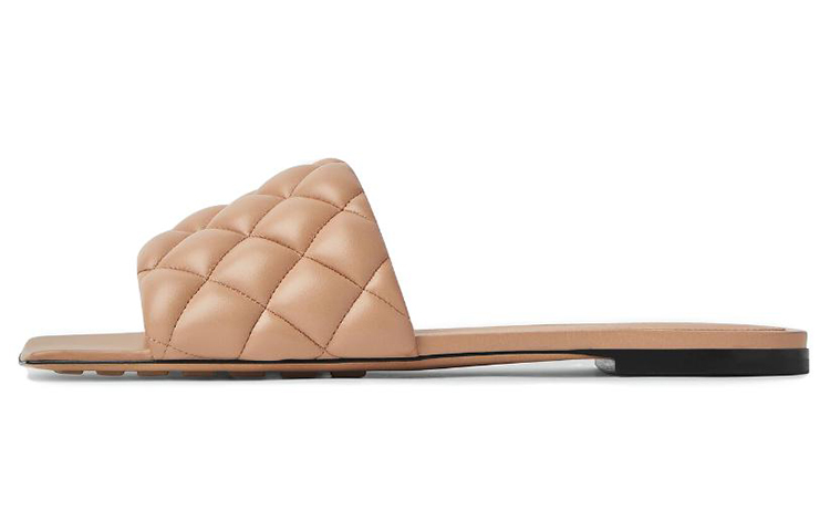 Шлепанцы женские Bottega Veneta, телесный