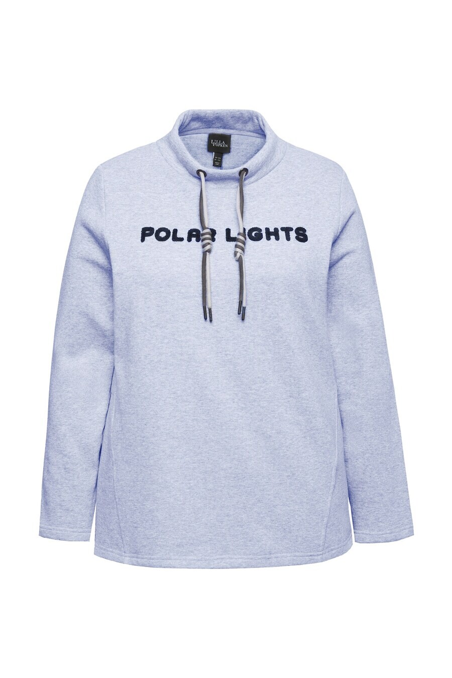 

Свитер Ulla Popken Sweatshirt, светло-серый
