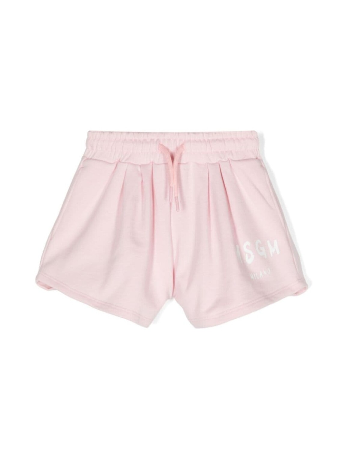 

MSGM Kids шорты с логотипом, розовый