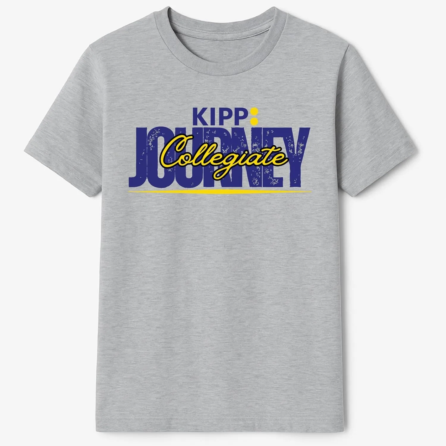 

Kipp Journey Collegiate School футболка с коротким рукавом, Grey KIPP Texas
