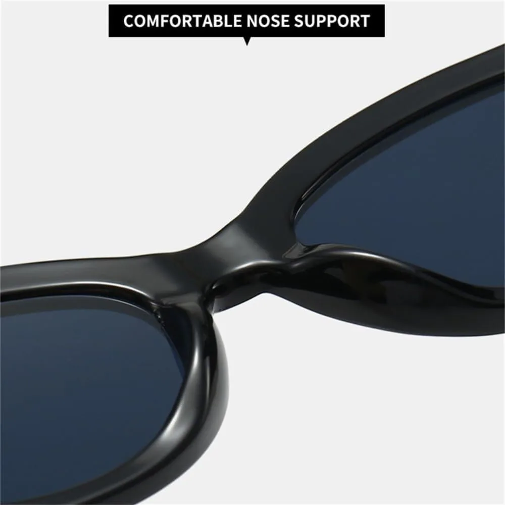 

Ретро-солнцезащитные очки-авиаторы для женщин и мужчин, солнцезащитные очки «кошачий глаз» для женщин в винтажном стиле с градиентными линзами QERMXYRI, C4