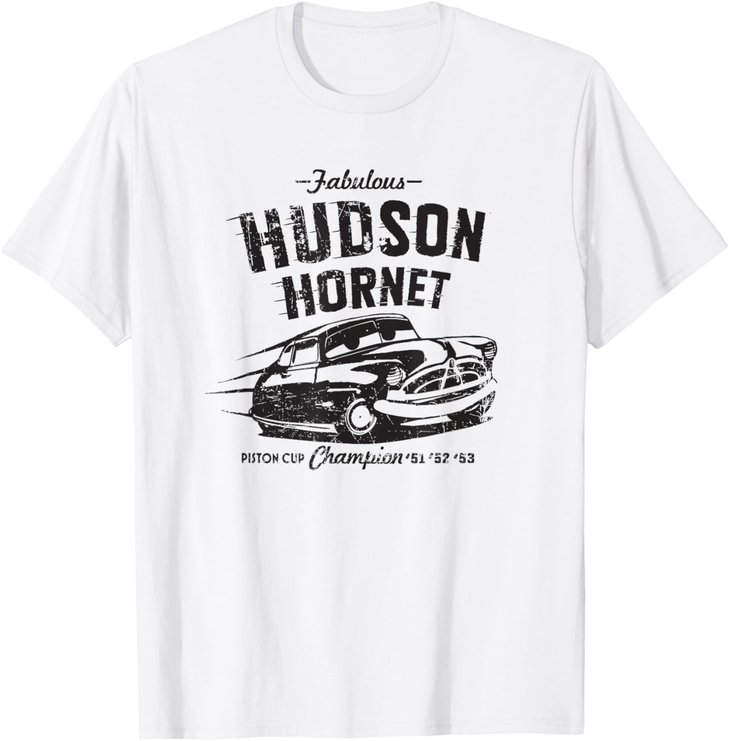 

Футболка Disney and Pixar Cars Hudson Hornet Piston Cup Champions, синяя Disney Pixar