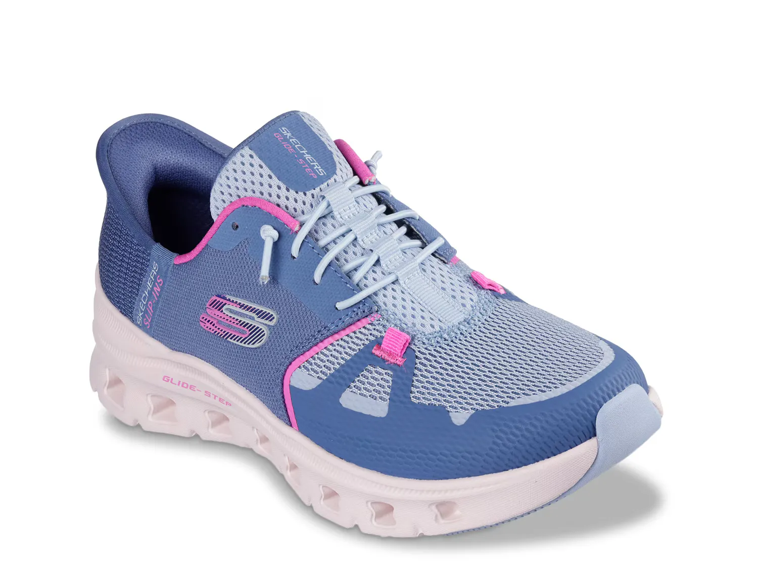 

Кроссовки Hands Free Slip-Ins: Glide Step Sole Sneaker Skechers, синий