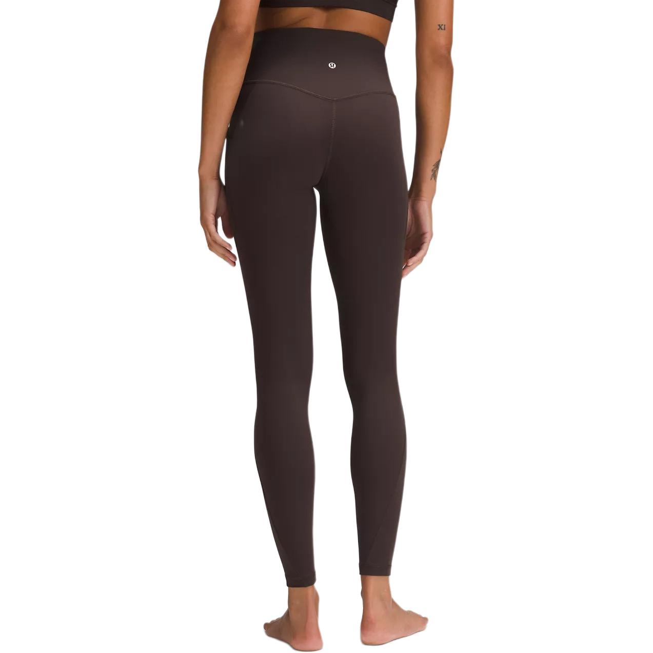 

Женские повседневные брюки Align Lululemon, Dark Coffee/Espresso