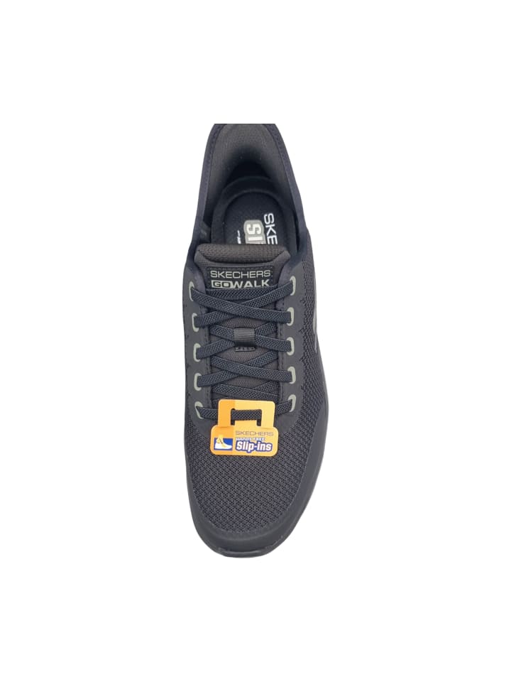 Skechers Спортивные лоферы черного цвета — фото 4