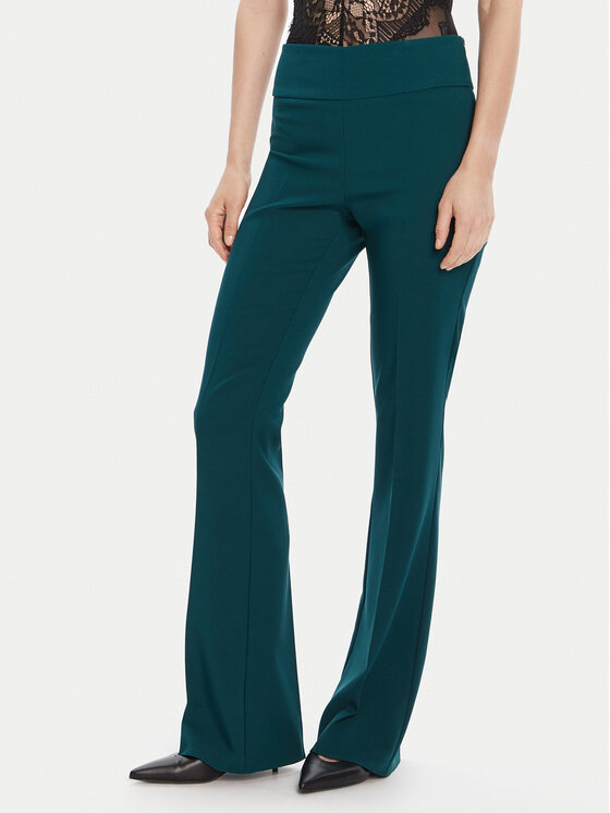 

Брюки из ткани flare fit CFC0125318003 Rinascimento, зелёный