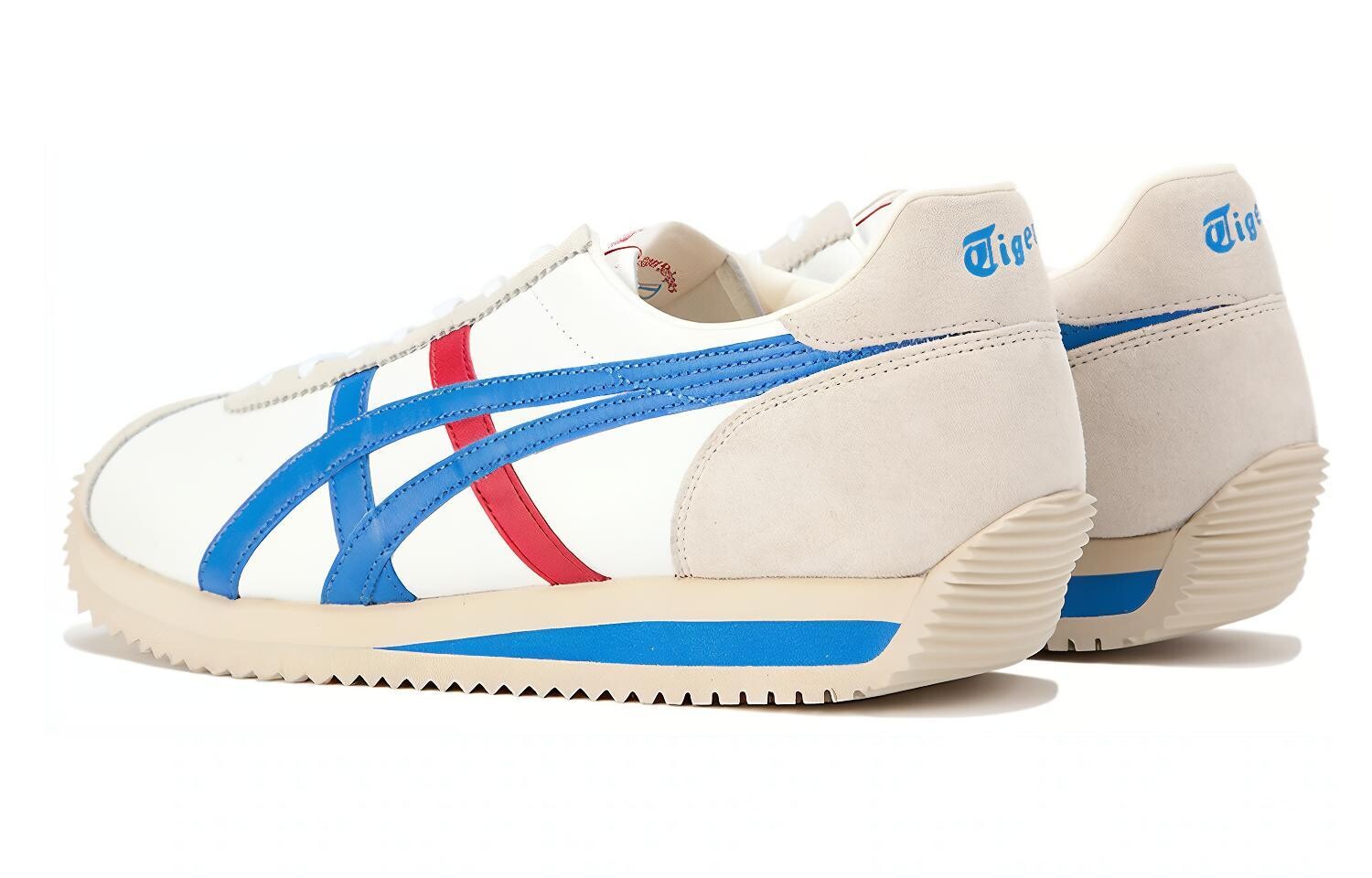 Moal 77 NM Кроссовки унисекс с низким верхом, белые/синие/красные Onitsuka Tiger — фото 4