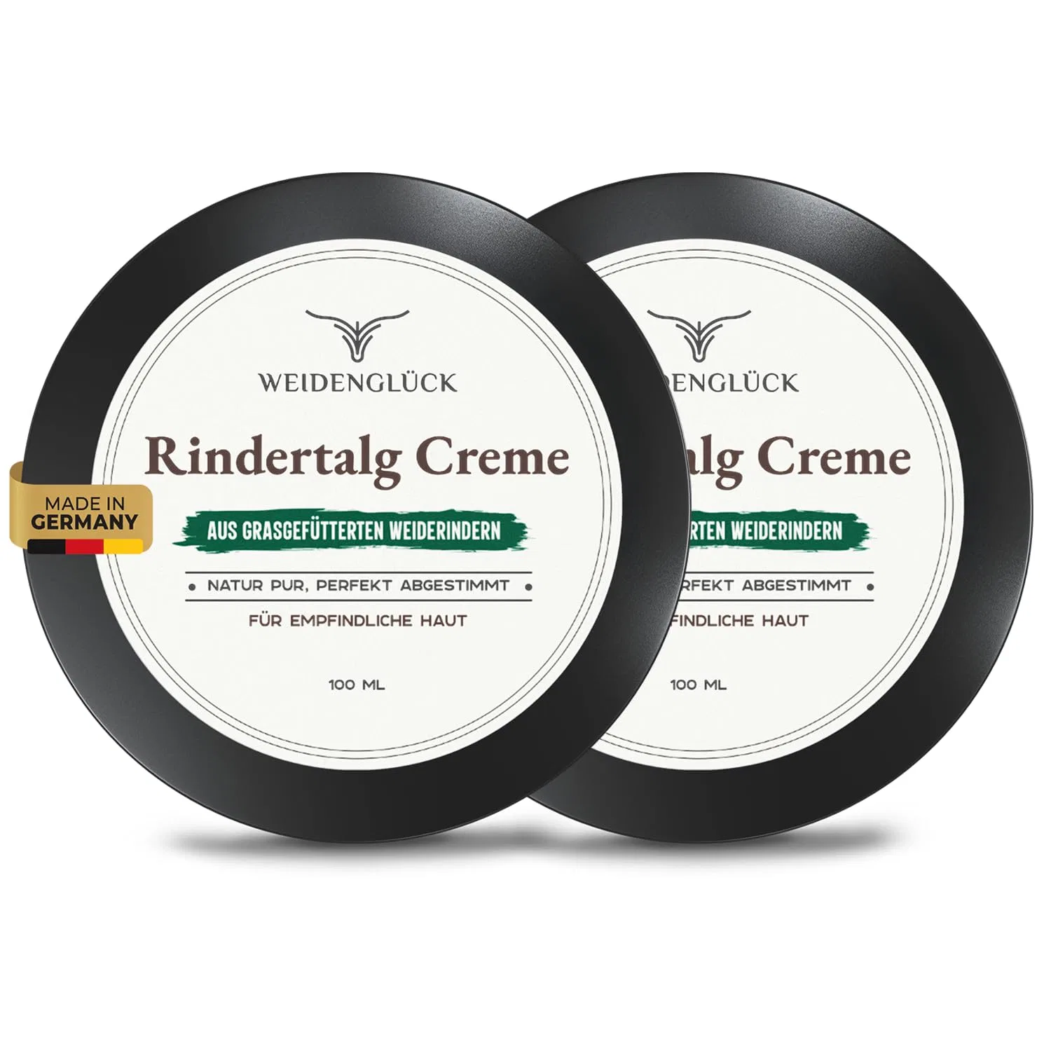 Крем из говяжьего жира Beef Tallow Cream, 100% натуральный Weidenglück
