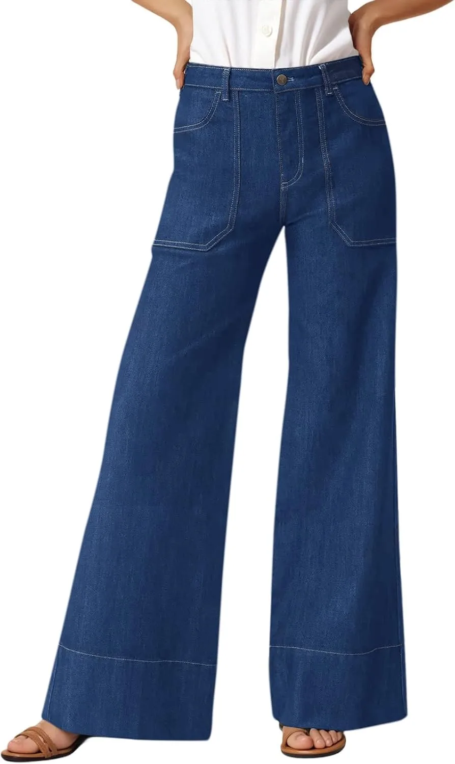 

Cicy Bell женские джинсы широкие бойфренды с карманами