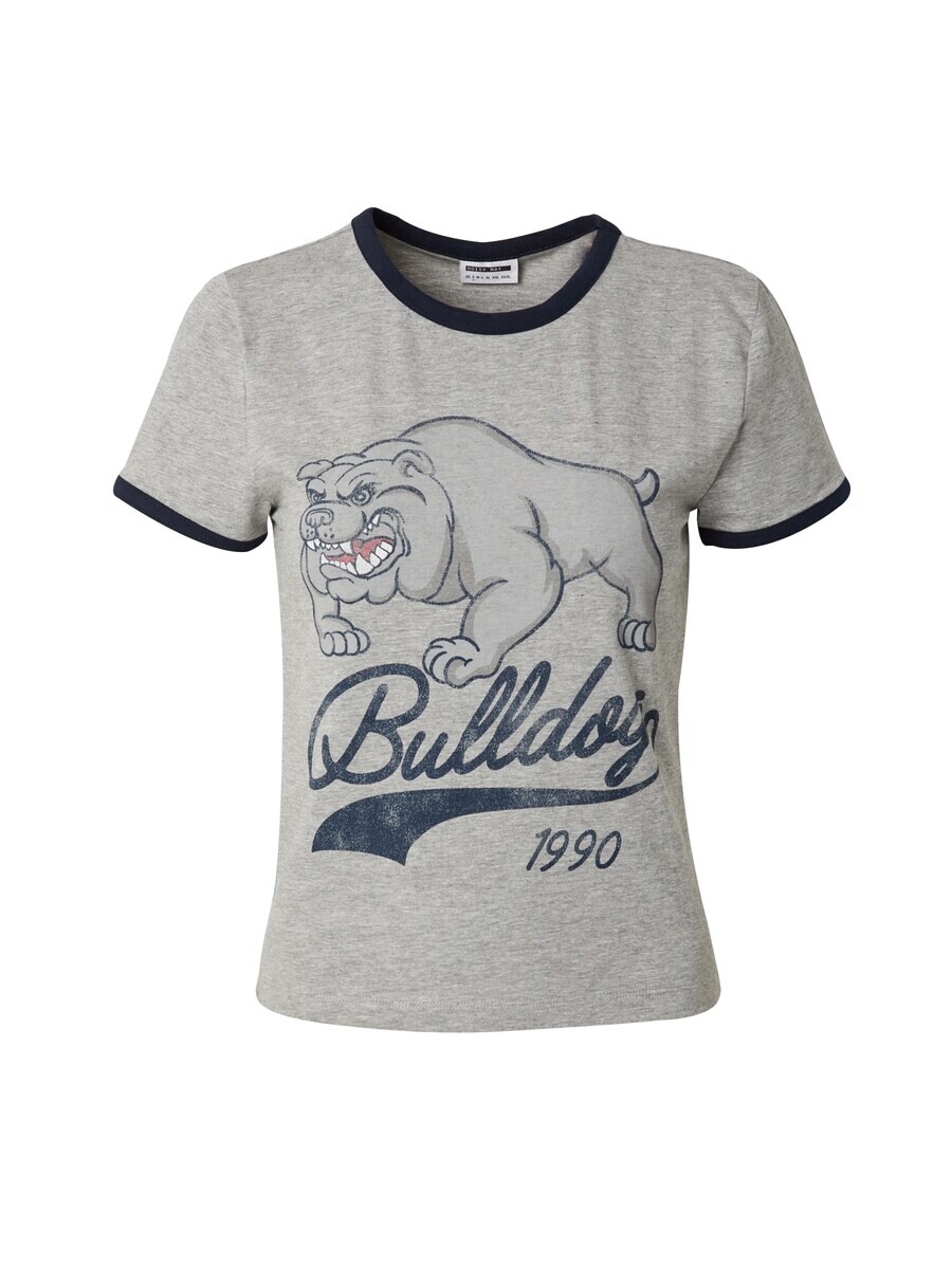 

Футболка Noisy may Shirt NMKATINKA, пятнистый серый