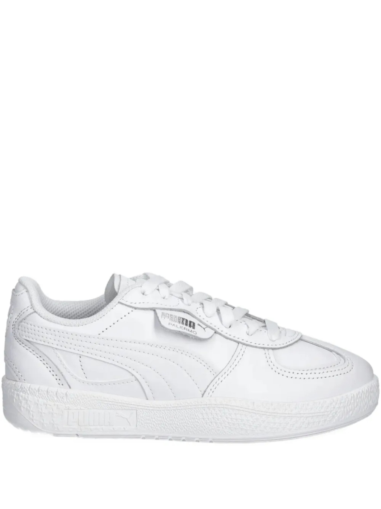 Кроссовки из кожи Палермо PUMA, белый