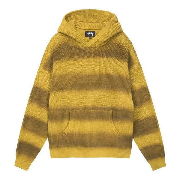 

Толстовка spray dyed hoodie 'yellow' Stussy, желтый