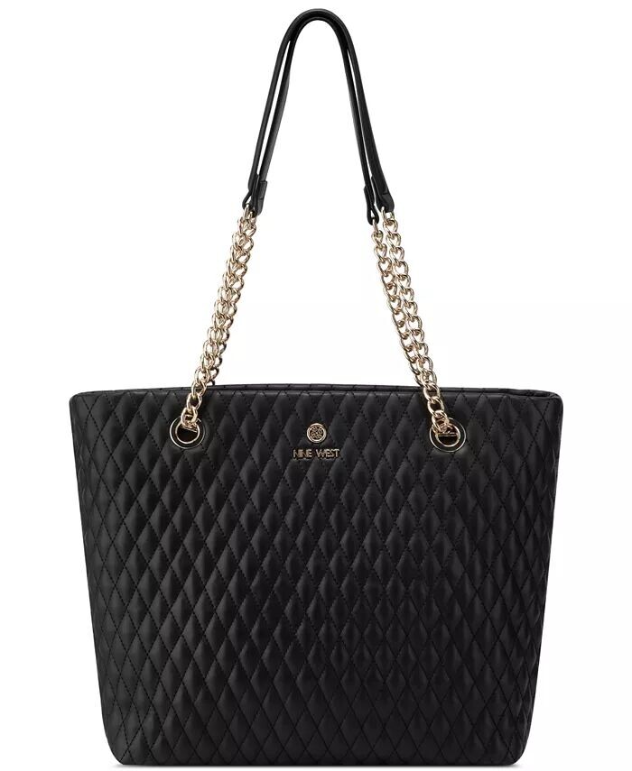 

Маленькая сумка-тоут Caelia Nine West, черный