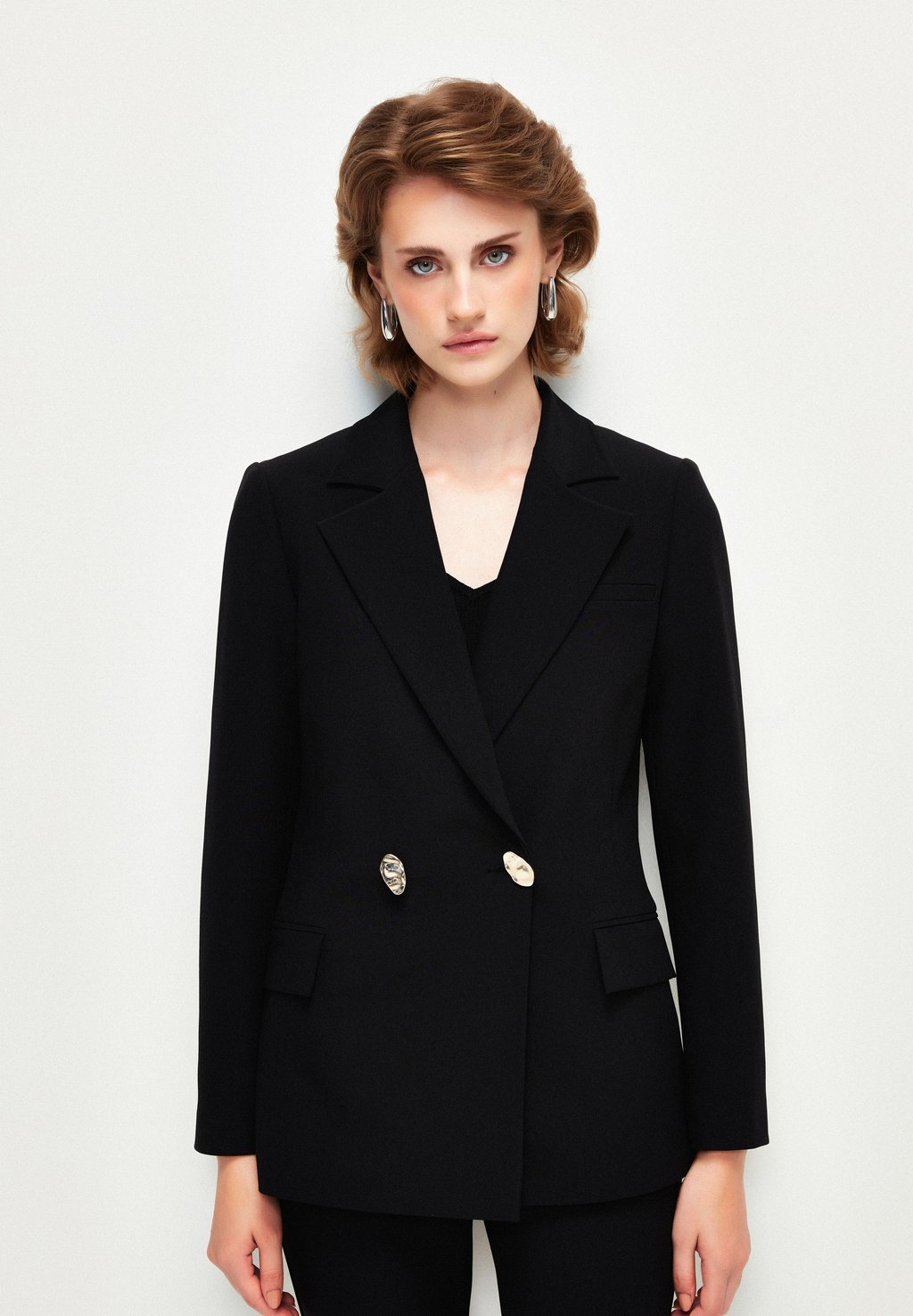 

Короткое пальто LONG SLEEVE adL, черный