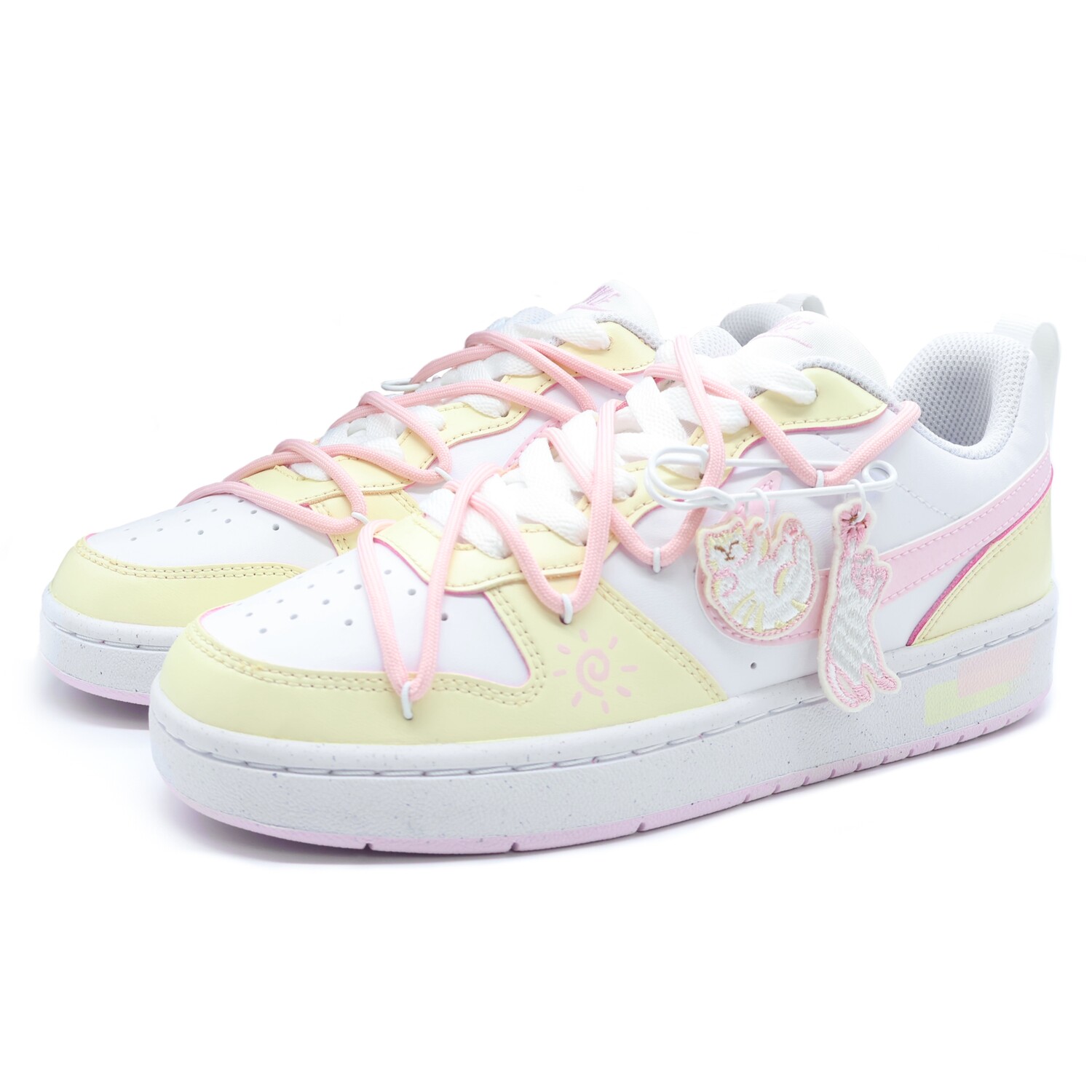 

Женские кроссовки для скейтбординга Nike Court Borough Low, Pastel Yellow
