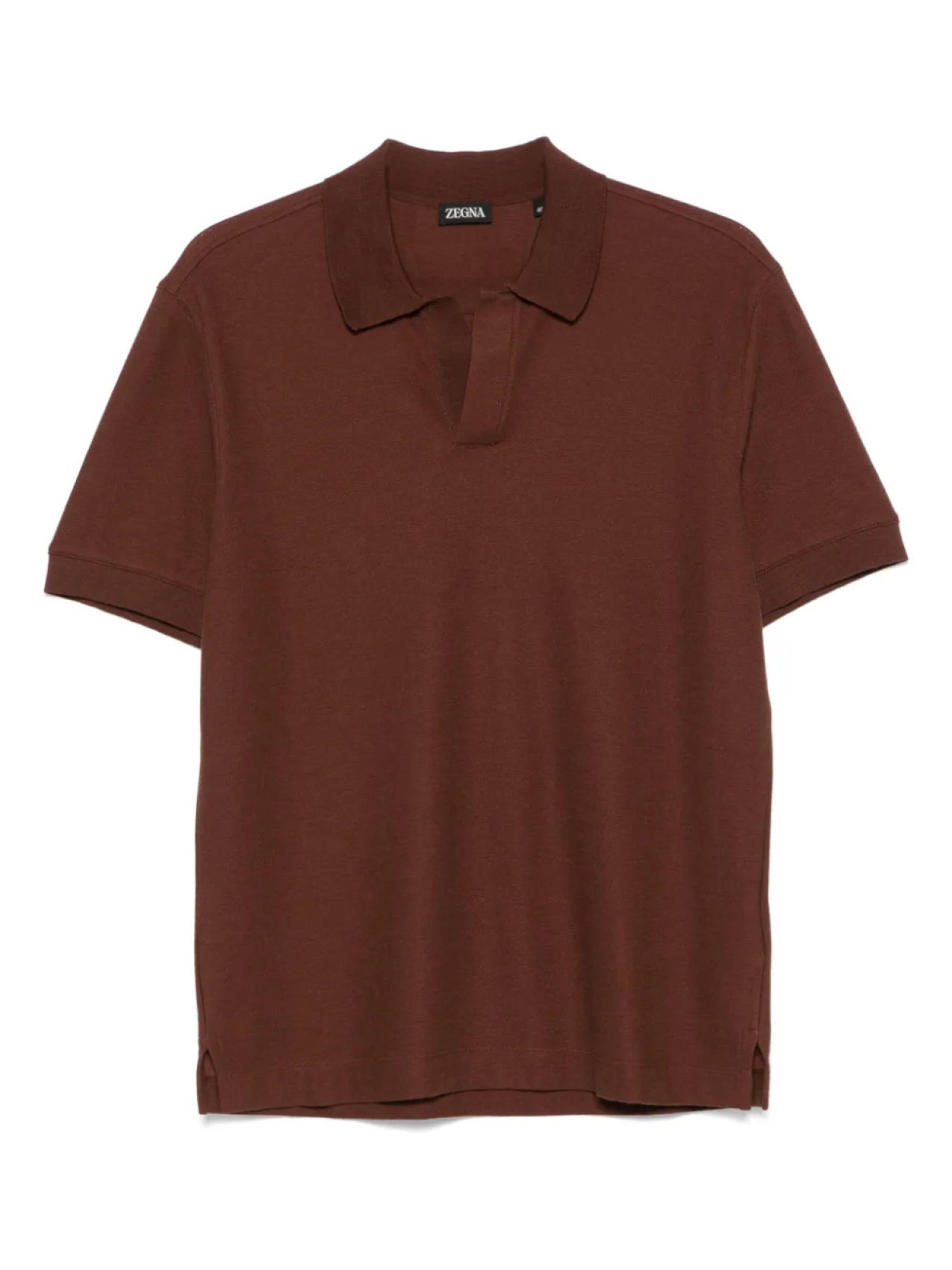 

Рубашка поло Zegna, коричневый