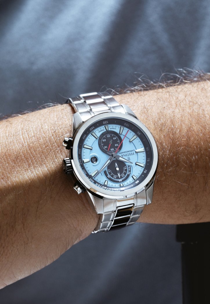 

Часы с хронографом TIMELESS Festina, светло-голубой