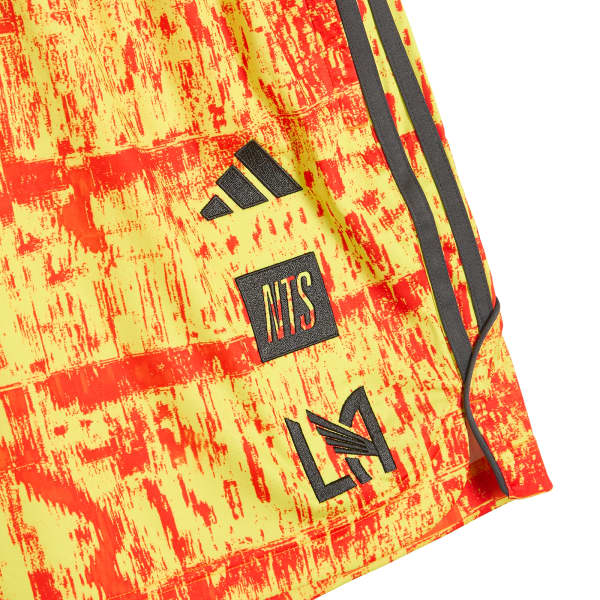 Шорты ФК Лос-Анджелес НТС Adidas, Fuchsia, Red & Yellow — фото 3