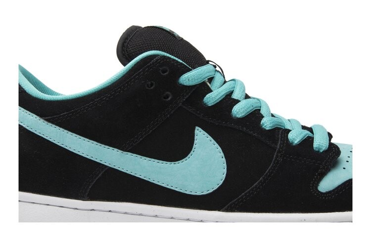 Кроссовки Nike Dunk Low Pro SB 'Clear Jade', черный — фото 2