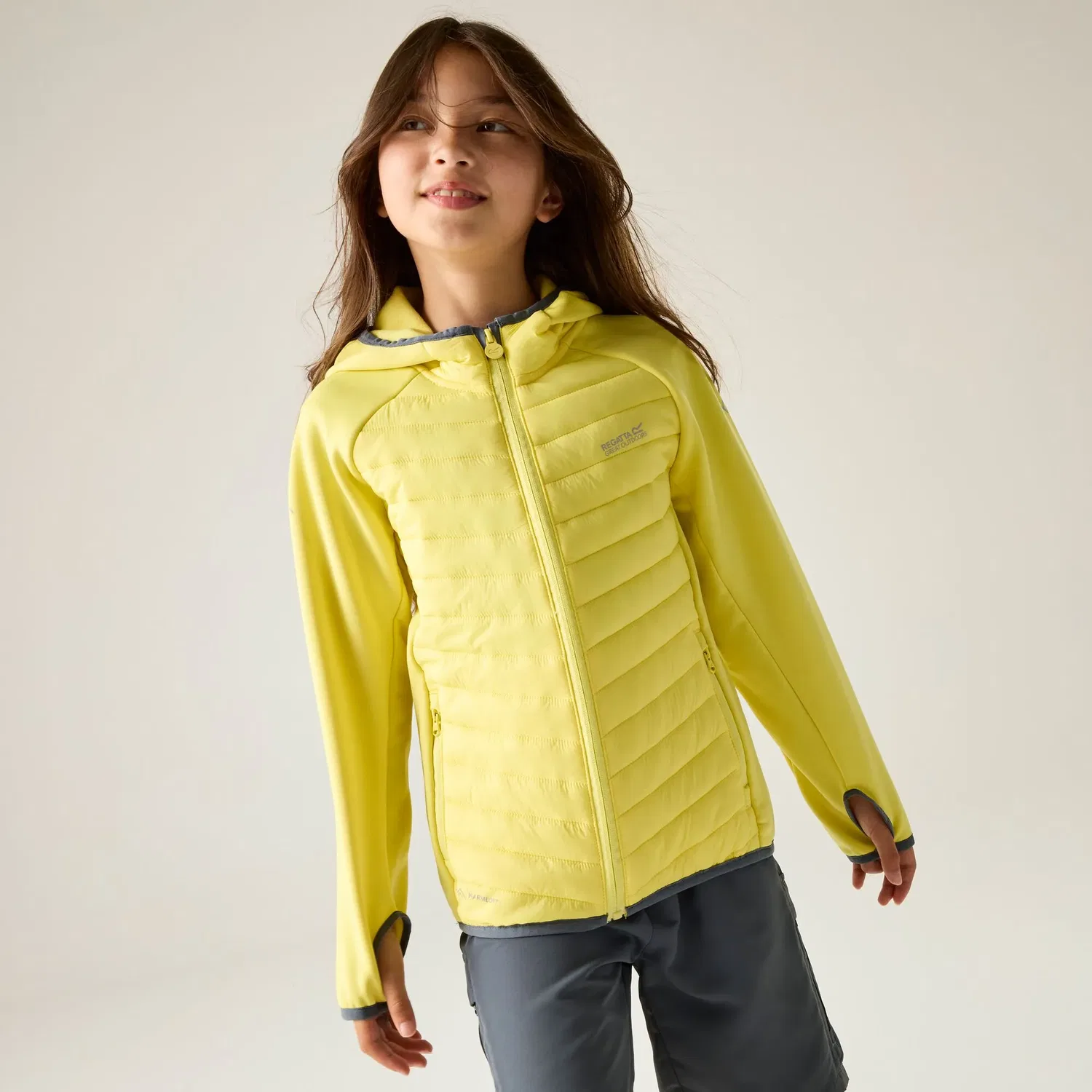 Детская куртка Hybrid Quilted Regatta, лимонный