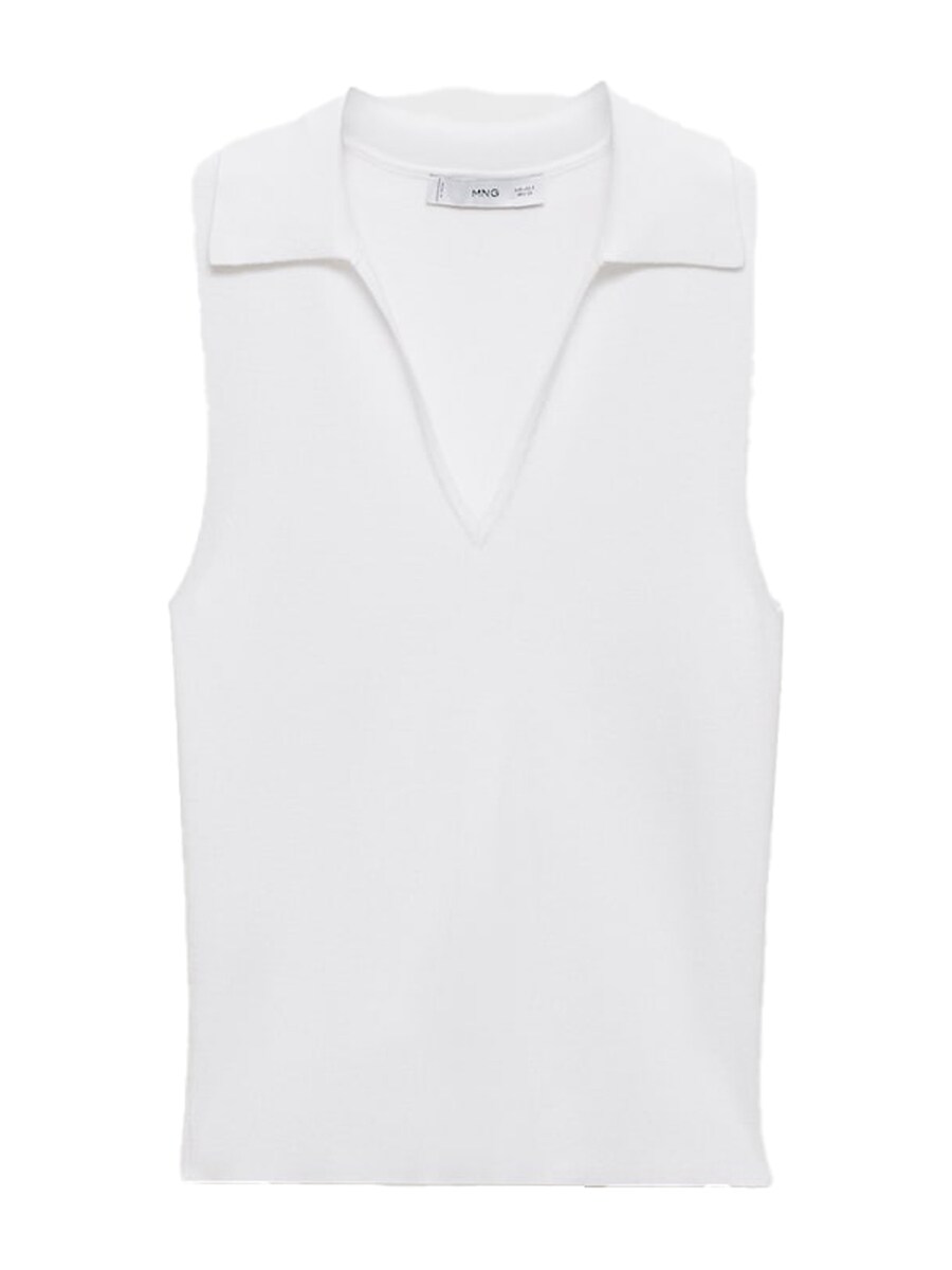 

Вязаный топ MANGO MOISO, Ecru