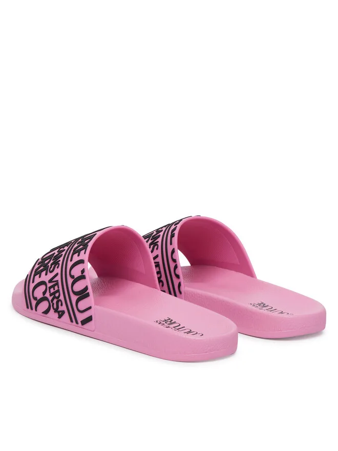 Versace Jeans Couture Мюли 80YA3SQ1 розовые — фото 3