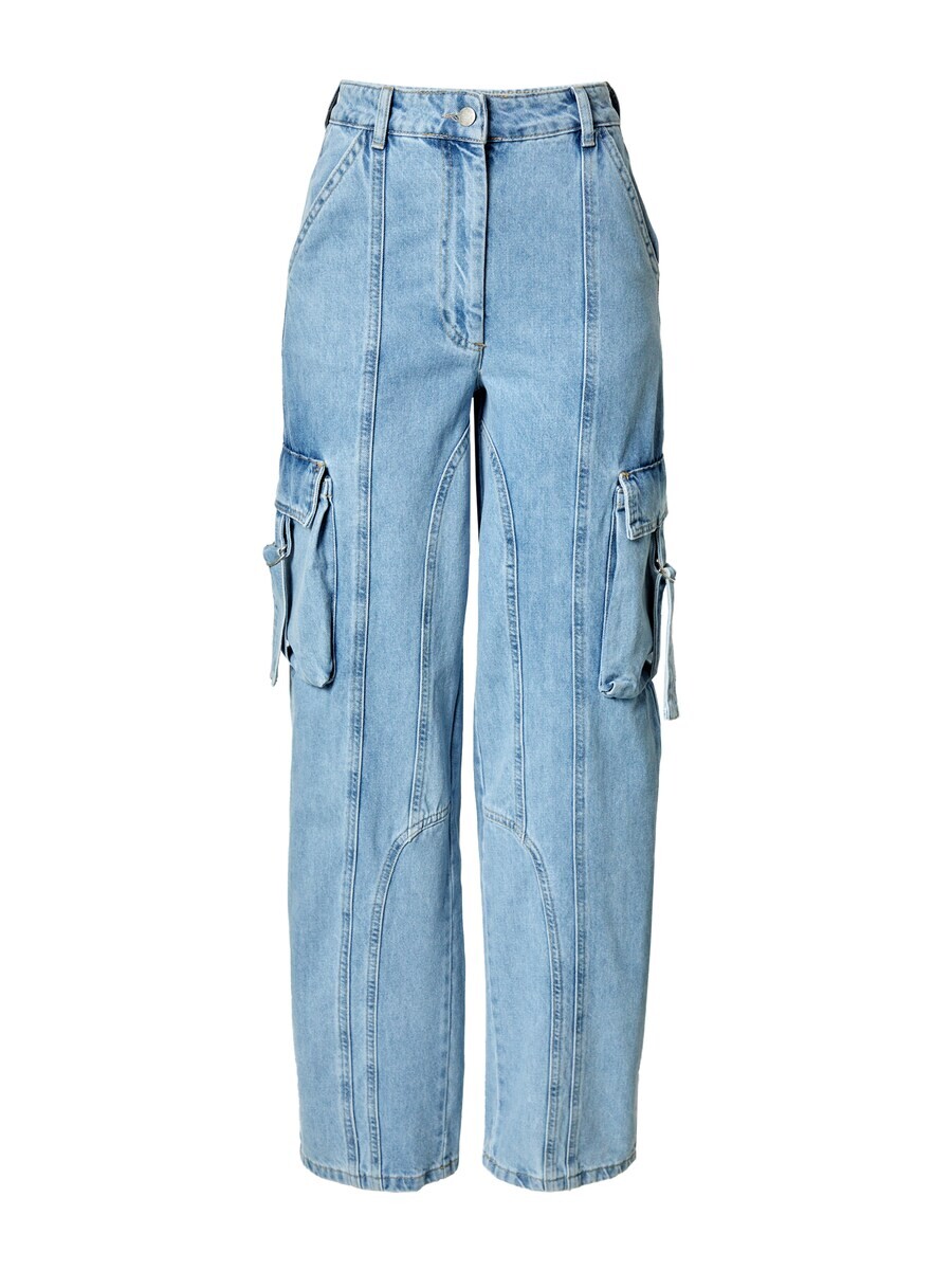 

Джинсы Misspap Regular Cargo Jeans, синий деним