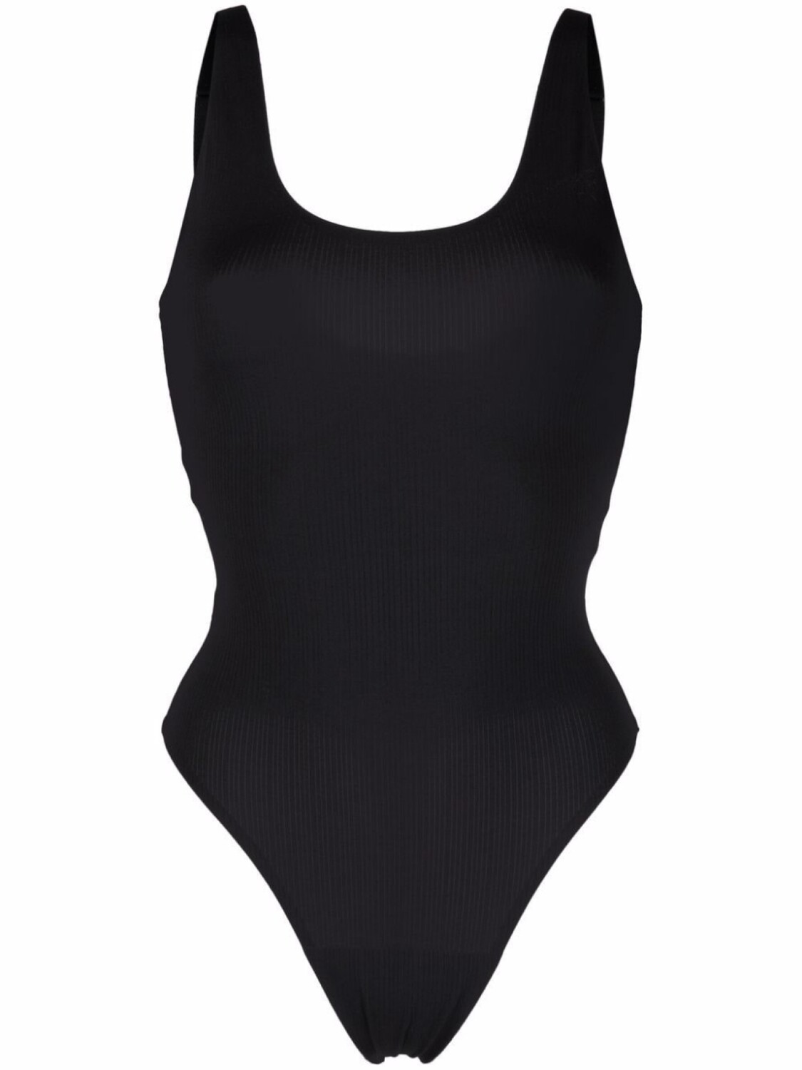 

Wolford боди в рубчик, черный