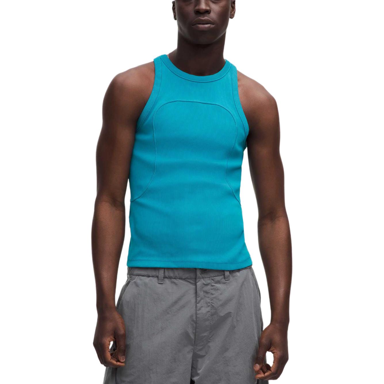 

Майка Tight Fit SS25 для мужчин Lululemon, indian ocean синий/inoc