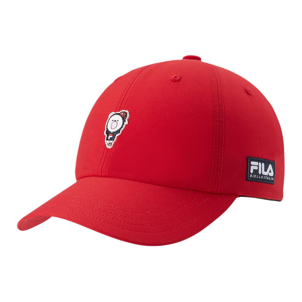 

FILA KIDS Детская бейсболка из полиэстера огненно-алого цвета, Fiery Scarlet
