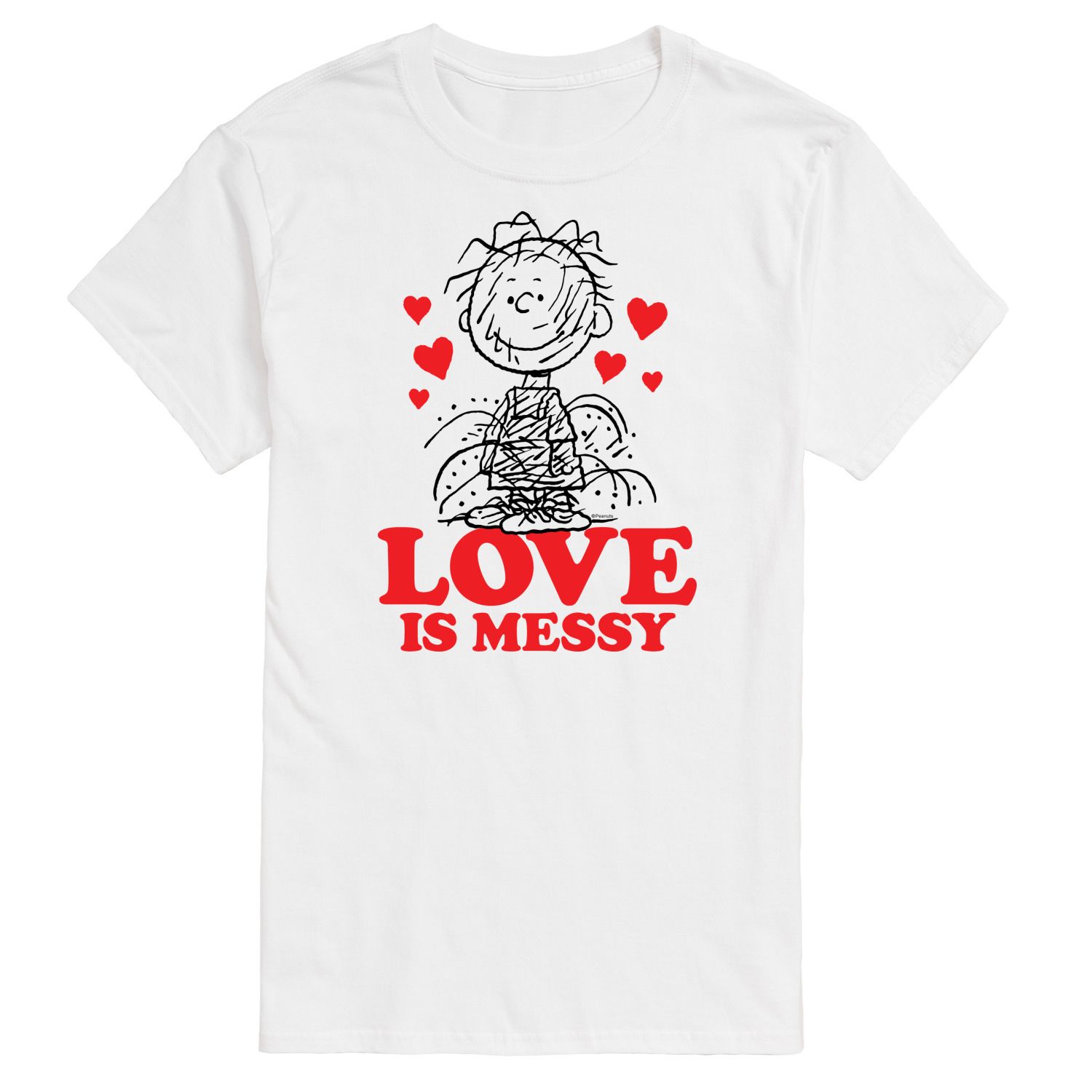 

Мужская футболка Peanuts Pigpen Love Is Messy Tee Licensed Character