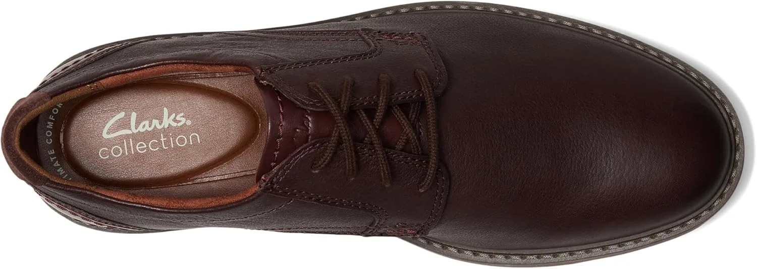 Мужские низкие оксфордские туфли Clarks Radcliff, красный — фото 3