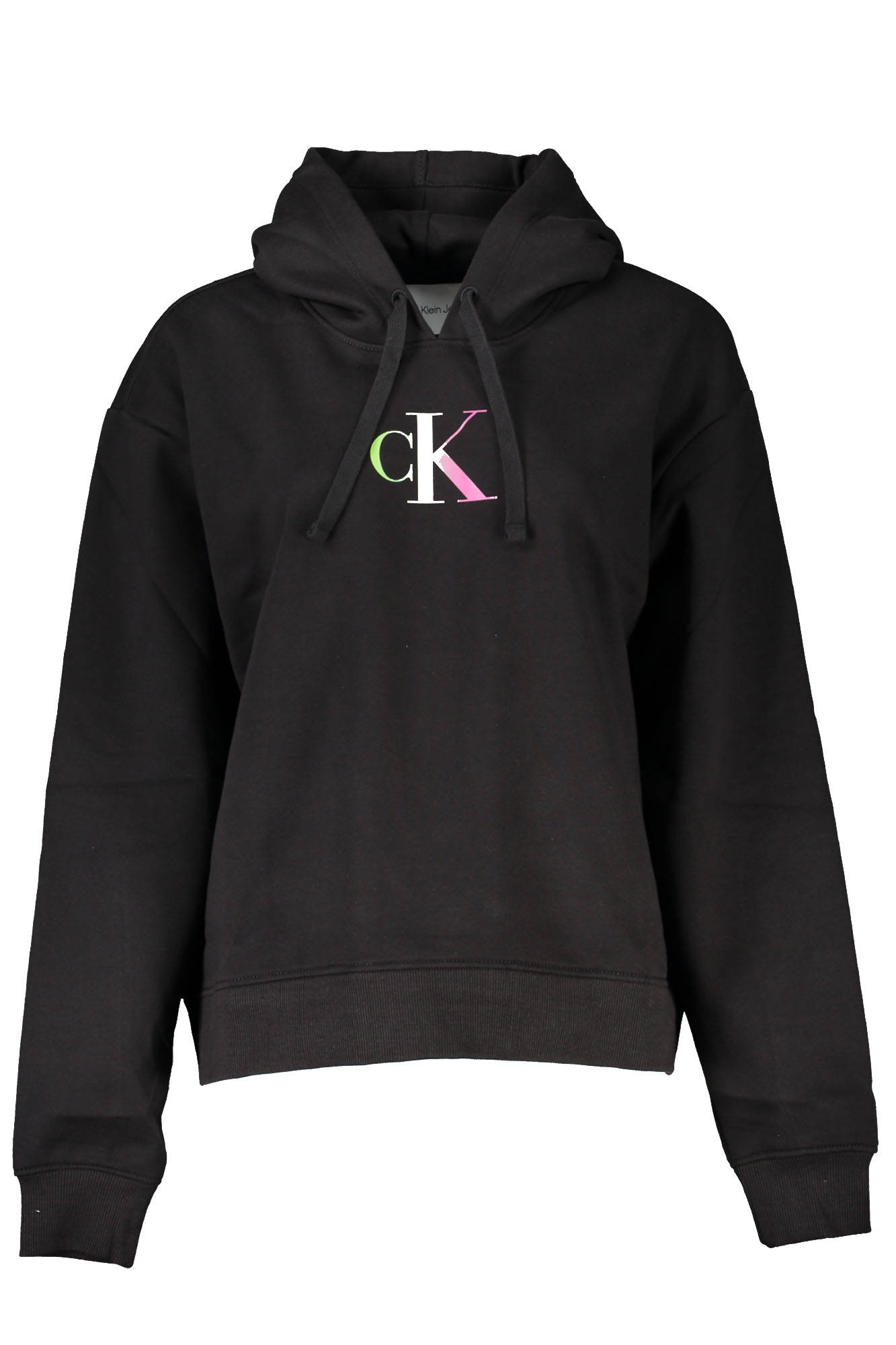 

Толстовка женская Calvin Klein с цветным логотипом, черный