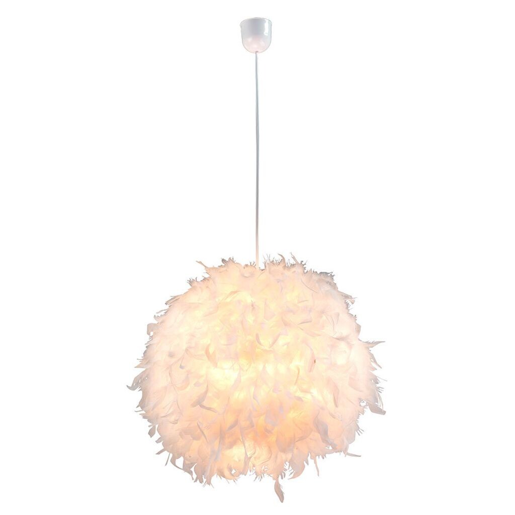 

Подвесной светильник, перья, белый, D 45 см. Globo Lighting